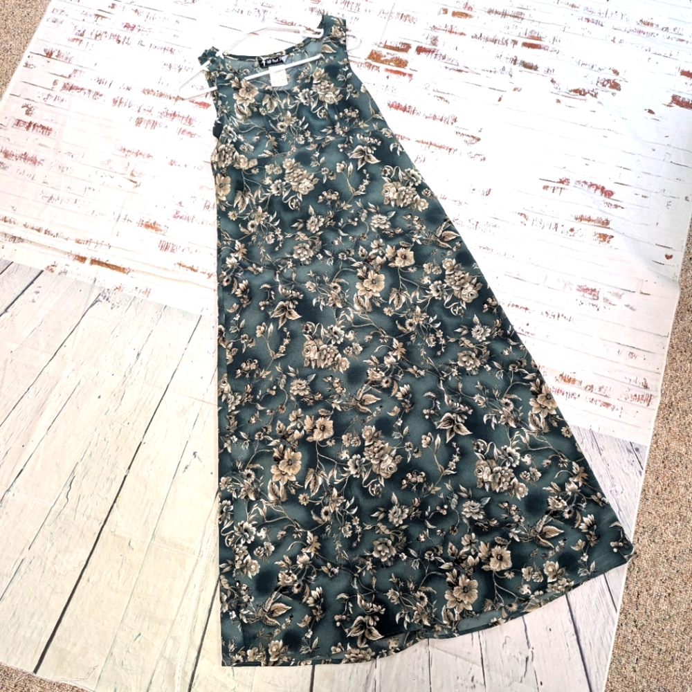 Vintage 90's All That Jazz maxi dress with tie back